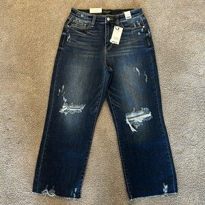 New with tags Judy Blue high waist wide leg size 9/29